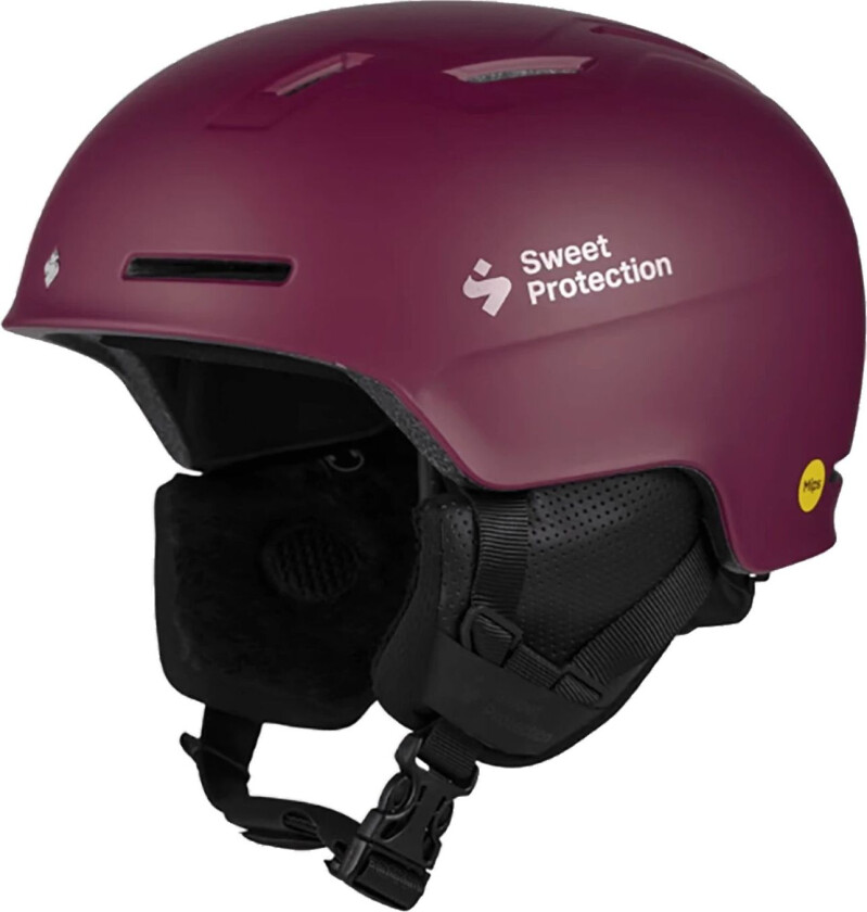 Alpine Helmet JR Winder Mips 23/24, alpinhjelm, snowboardhjelm, junior Matte Malaia Purple