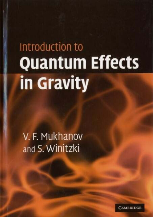 Introduction to Quantum Effects in Gravity av Viatcheslav (Ludwig-Maximilians-Universitat Munchen) Mukhanov, Sergei (Ludwig-Maximilians-Universitat Mu