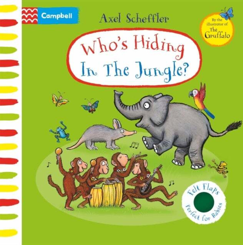 Who's Hiding In The Jungle? av Campbell Books