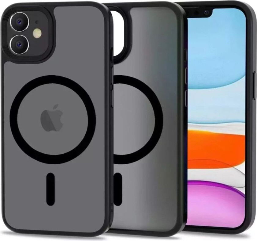 Tech-Protect iPhone 11 Tech-Protect Magmat Deksel - MagSafe Kompatibel - Matt Svart