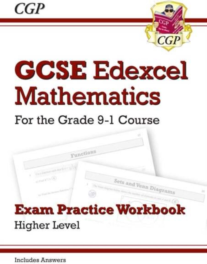 GCSE Maths Edexcel Exam Practice Workbook: Higher - includes Video Solutions and Answers av CGP Books