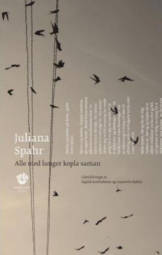Alle med lunger kopla saman av Juliana Spahr