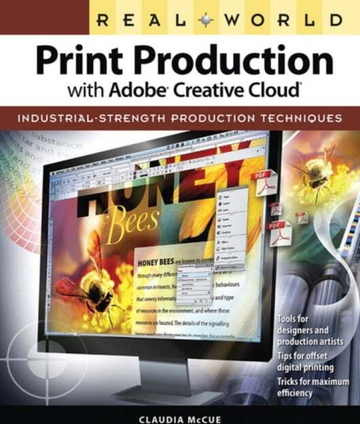 Real World Print Production with Adobe Creative Cloud av Claudia McCue