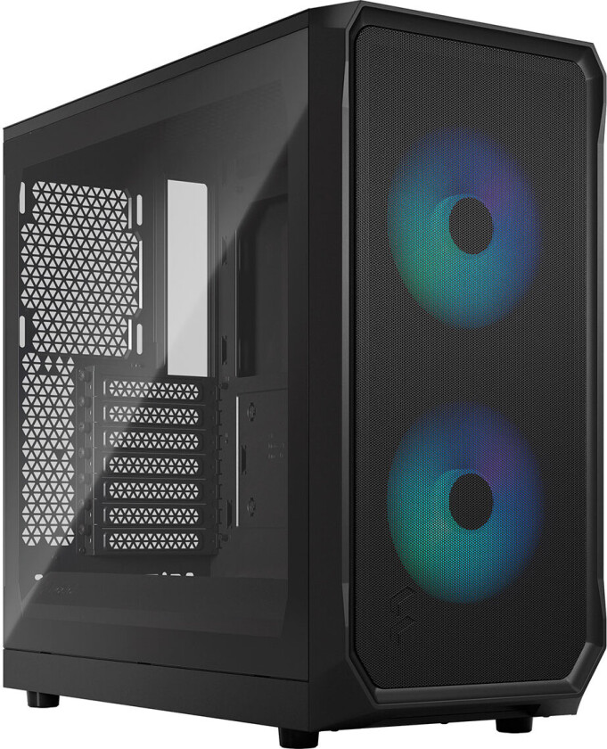 Bilde av Fractal Design Focus 2 RGB Black tempered glass