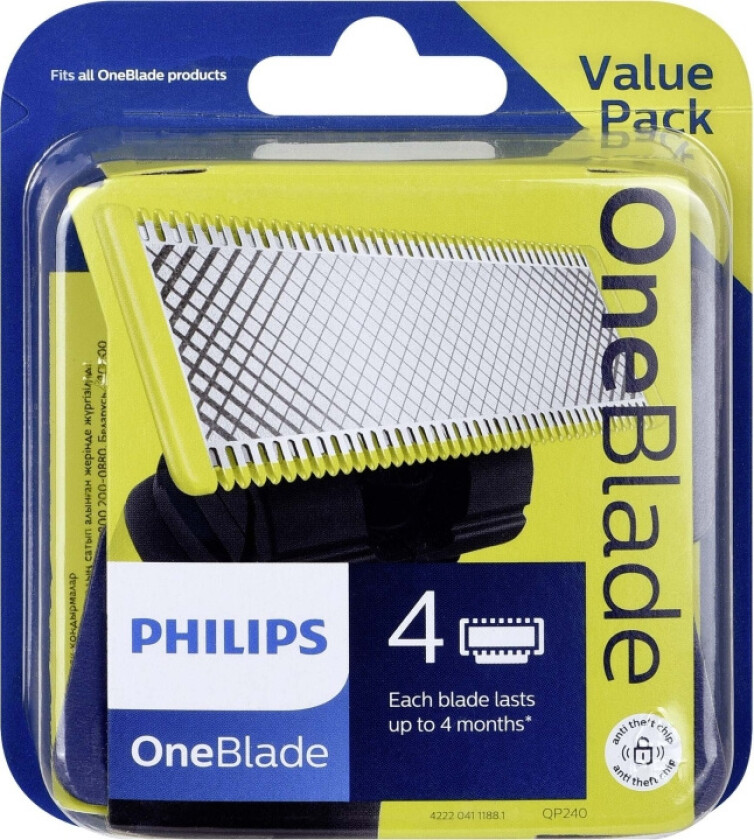 OneBlade 4-pack QP240/50