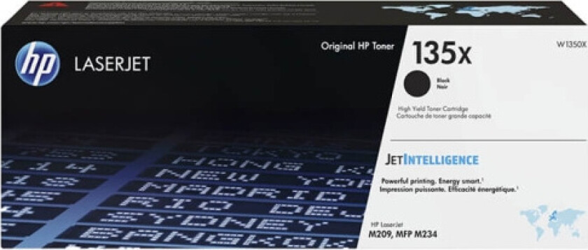 135X Black Original LaserJet Toner Cartridge 2.4K