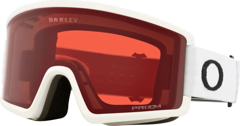 Goggles Target Line M Matte White /w Prizm Rose 23/24, skibriller, unisex Matte White / Prizm