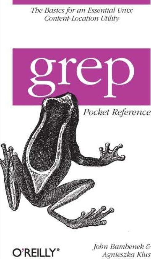 grep Pocket Reference av John Bambenek