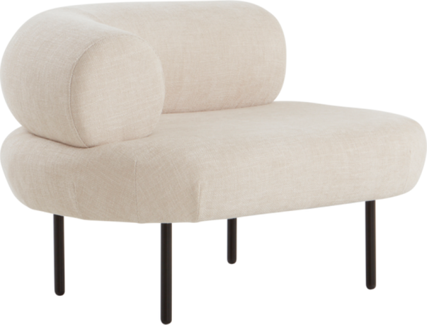 sofa 1-seter Lys beige