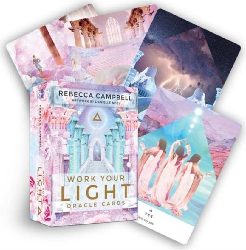 Bilde av Work Your Light Oracle Cards av Rebecca Campbell