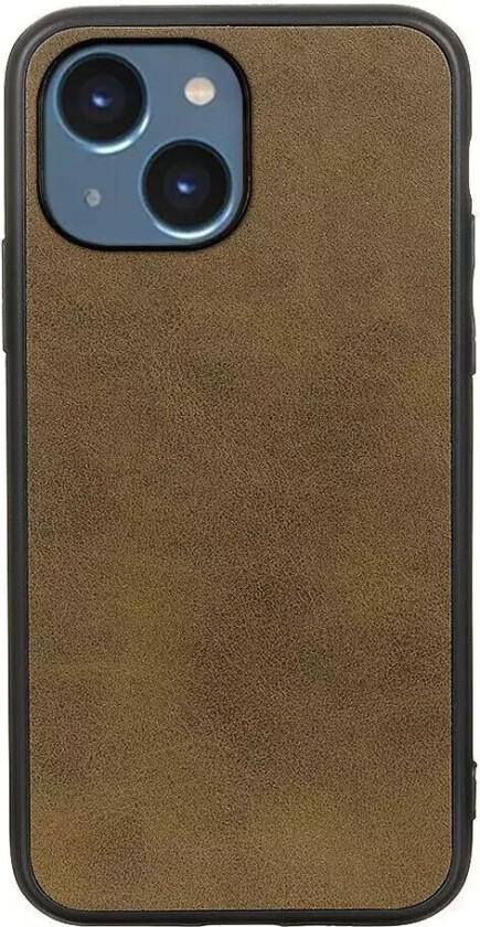 iPhone 15 Skinndekket Plastdeksel - Grønn