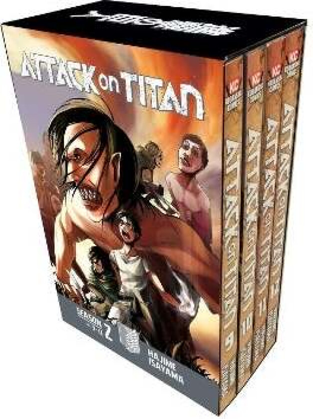 Attack On Titan Season 2 Manga Box Set av Hajime Isayama