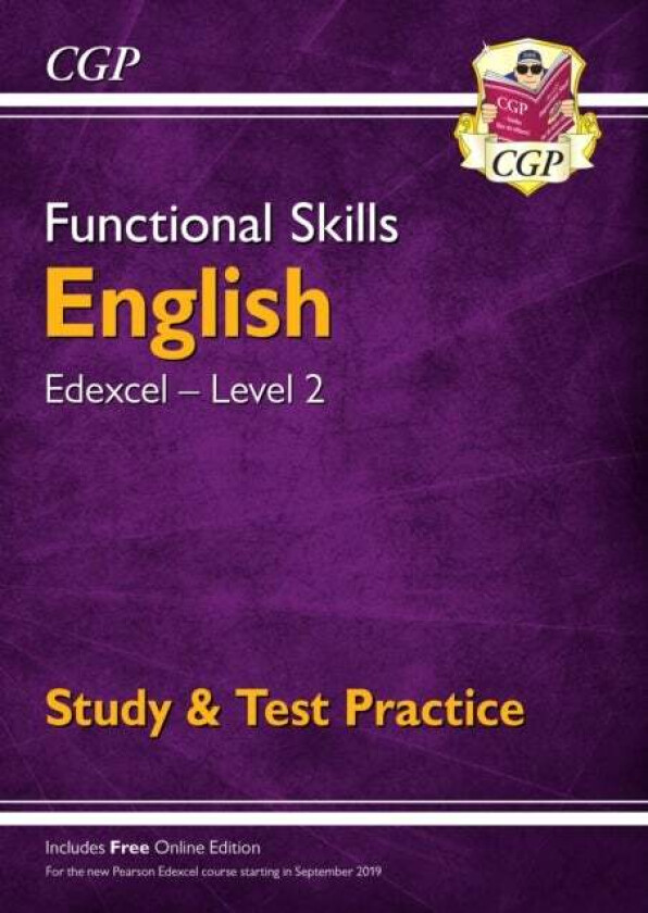 Functional Skills English: Edexcel Level 2 - Study & Test Practice av CGP Books