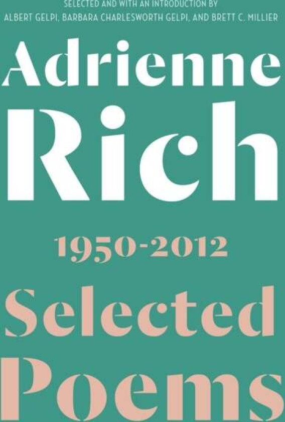 Selected Poems av Adrienne Rich