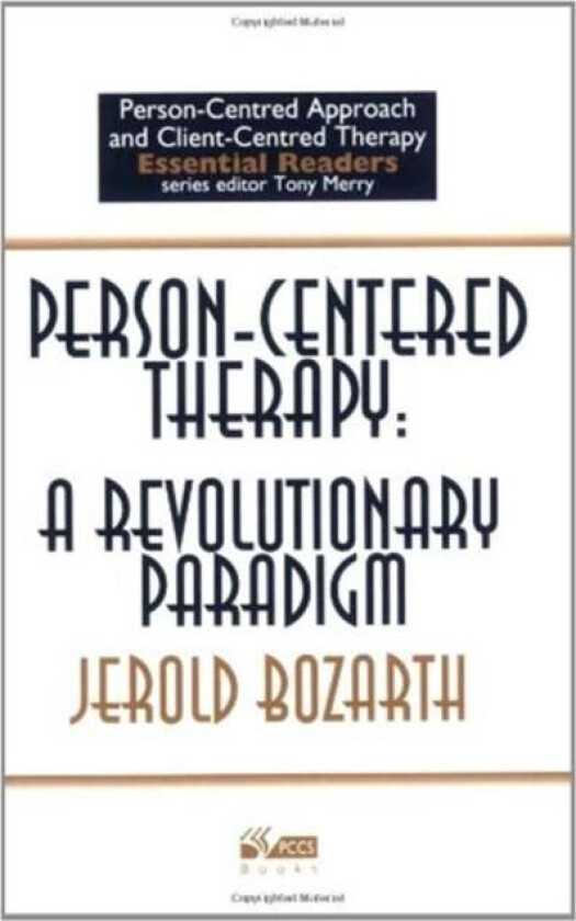 Person-centred Therapy av Jerold Bozarth