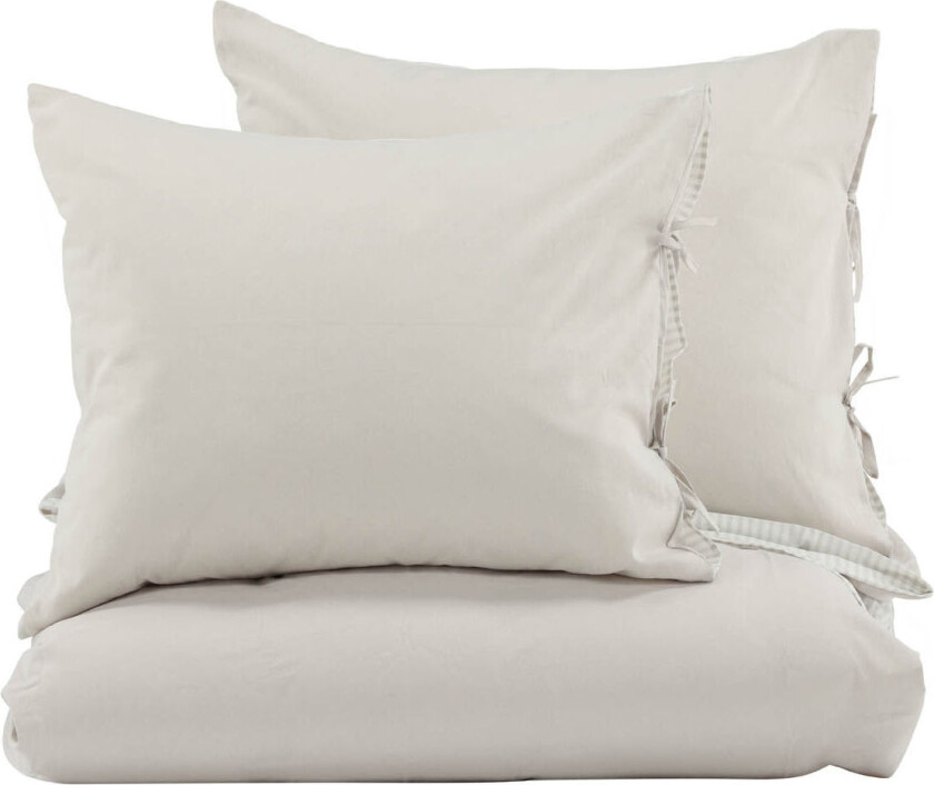 Jenna sengesett 1 sett 220x240cm lysegrå.