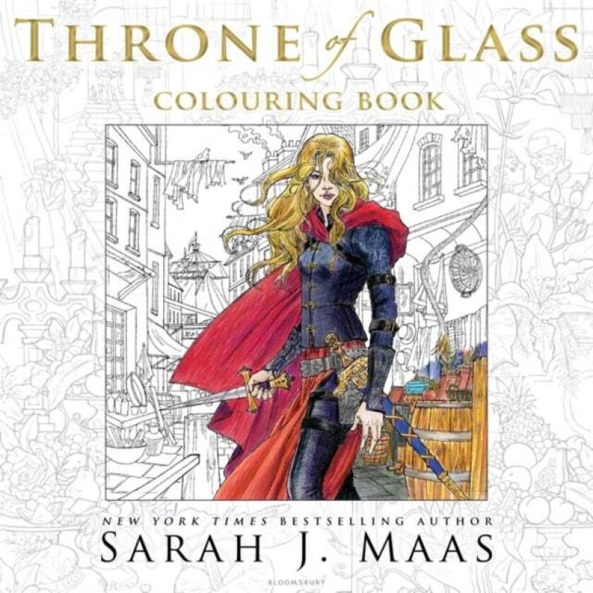 The Throne of Glass Colouring Book av Sarah J. Maas
