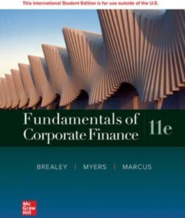 ISE Fundamentals of Corporate Finance av Richard Brealey, Stewart Myers, Alan Marcus