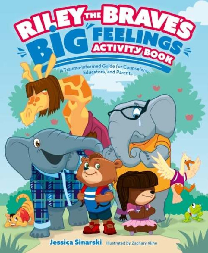 Riley the Brave's Big Feelings Activity Book av Jessica Sinarski
