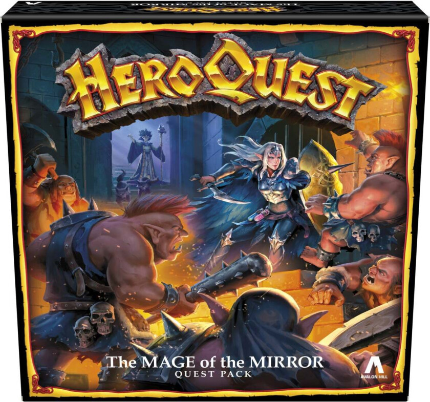 Spill Heroquest expansion the mage of the mirror e