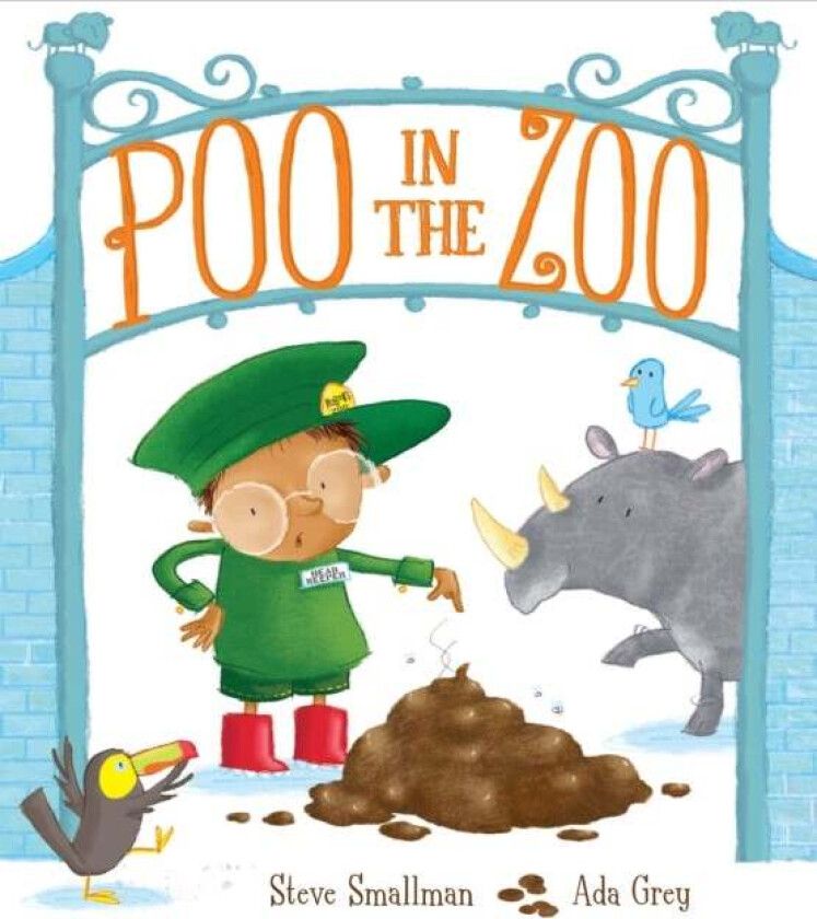Poo in the Zoo av Steve Smallman