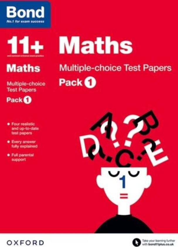 Bond 11+: Maths: Multiple-choice Test Papers: For 11+ GL assessment and Entrance Exams av Andrew Baines, Bond 11+