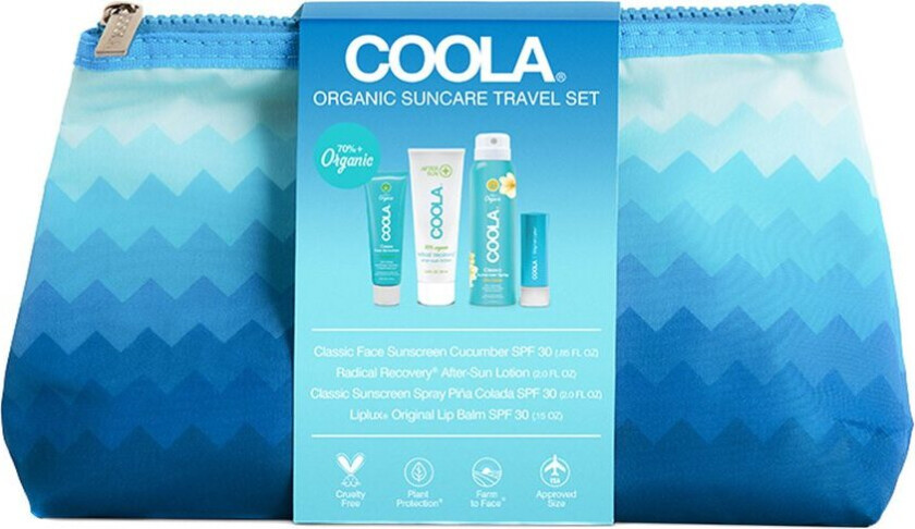 Organic Suncare Travel Set 4pcs