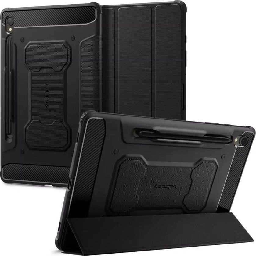 Samsung Galaxy Tab S9 Rugged Armor Pro Deksel - Svart