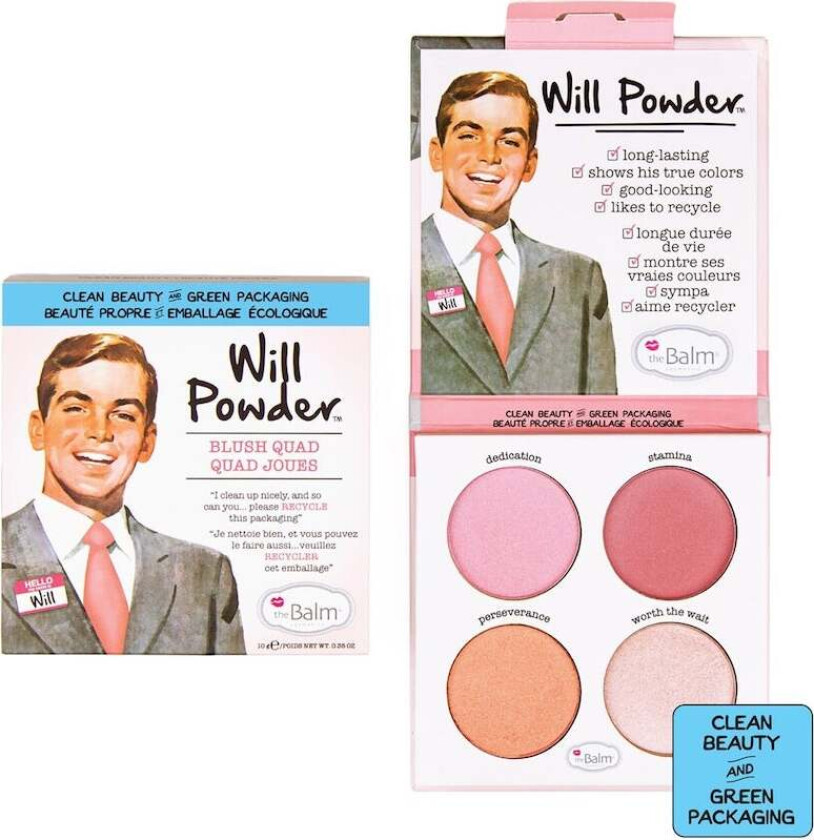 Will Powder Blush Quad 10g