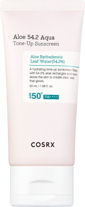 Aloe 54.2 Aqua Tone-Up Sunscreen Spf50+ Pa++++