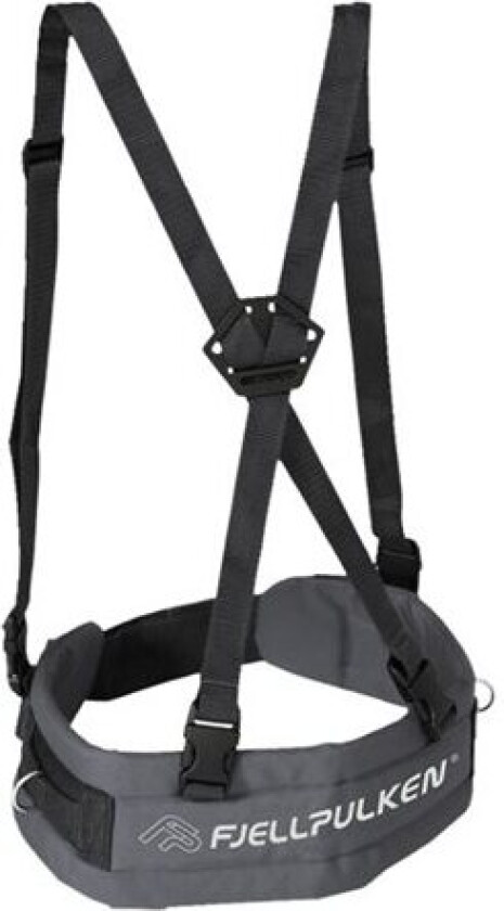 Fjellpulken Standard Harness 23/24, pulksele unisex BLACK