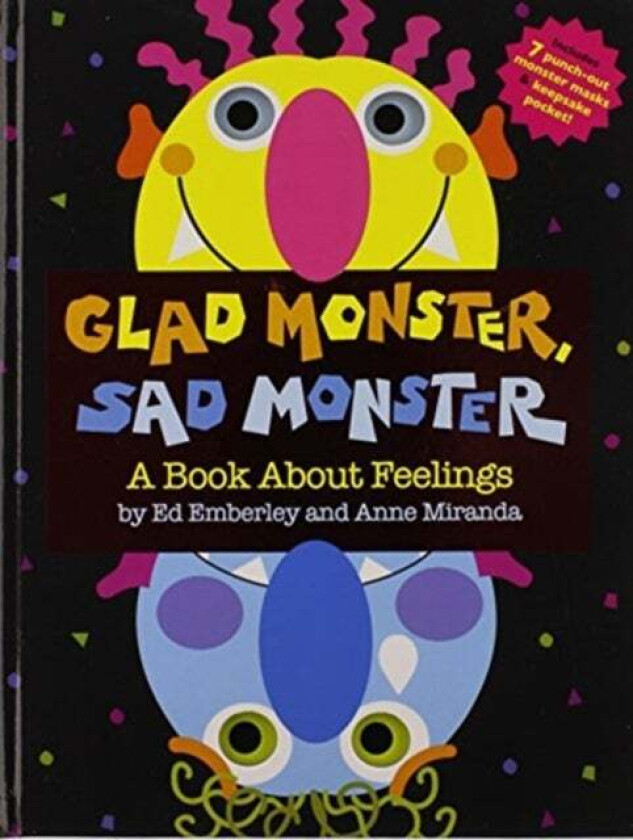 Glad Monster, Sad Monster av Ed Emberley
