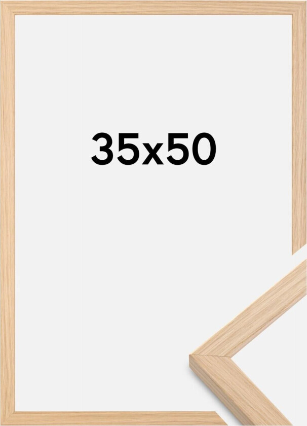 Ramme Grimsåker Akrylglass Eik 35x50 Cm