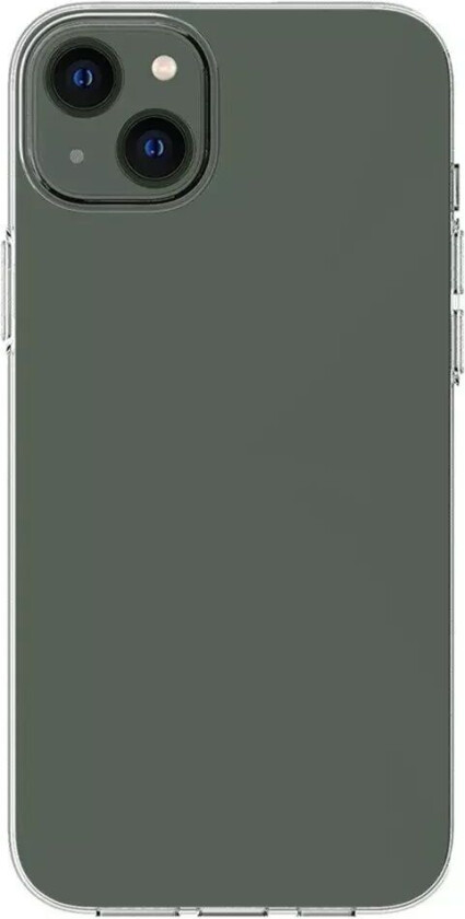 iPhone 14 Ultra Thin Fleksibel Plast Deksel - Gjennomsiktig