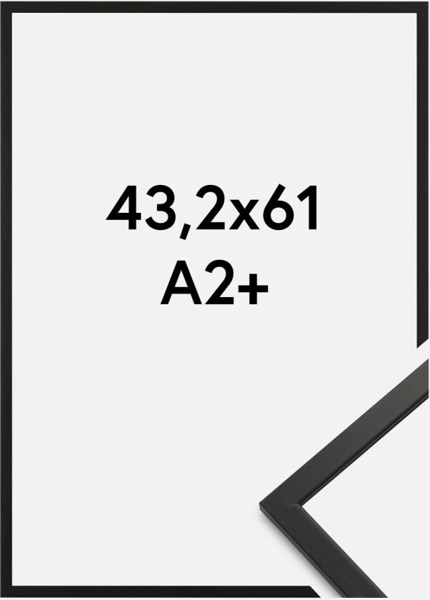 Ramme Edsbyn Akrylglass Svart 43,2x61 Cm (A2+)