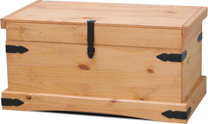 New Mexico kiste bredde 92 cm, høyde 45 cm lut/voks.