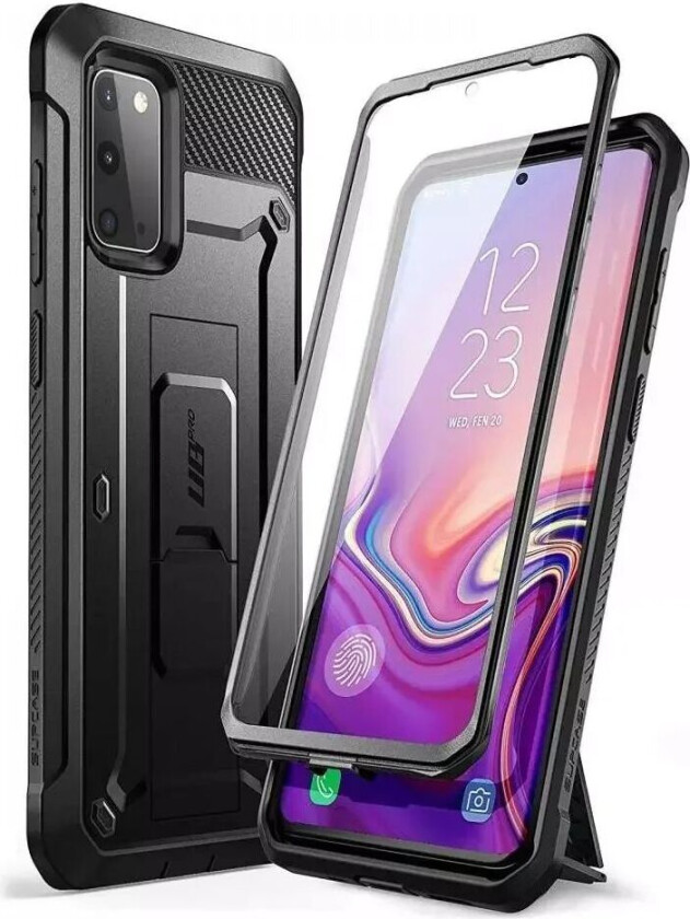 SUPCASE Samsung Galaxy S20 FE / S20 FE (5G) SUPCASE Unicorn Beetle Pro Deksel med Skjermbeskytter - Svart