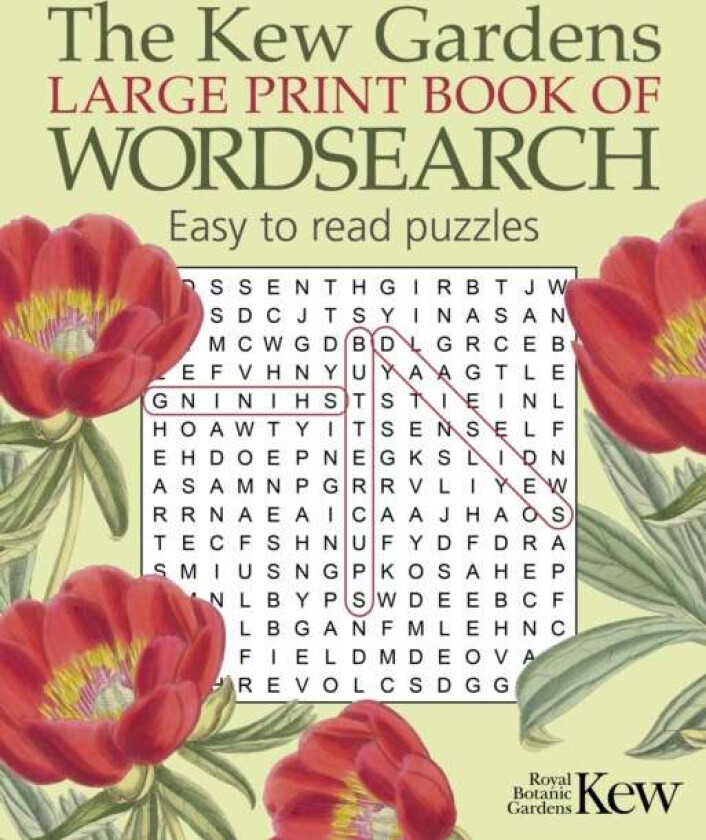 The Kew Gardens Large Print Book of Wordsearch av Eric Saunders