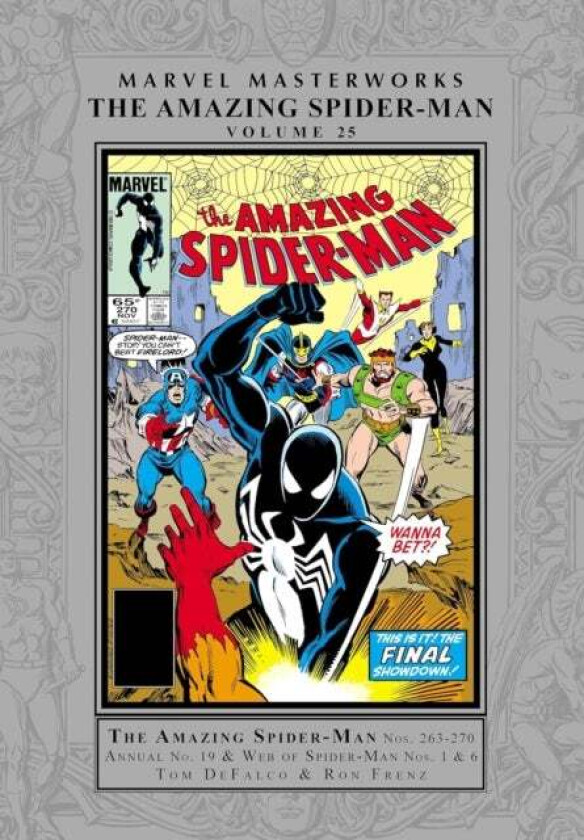 Marvel Masterworks: The Amazing Spider-man Vol. 25 av Tom DeFalco, Marvel Various