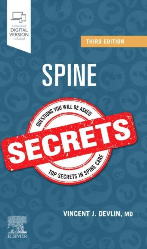 Spine Secrets av Vincent J. (Orthopaedic Surgeon Silver Spring Maryland) Devlin