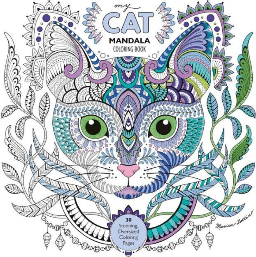 My Cat Mandala Coloring Book av Marica Zottino