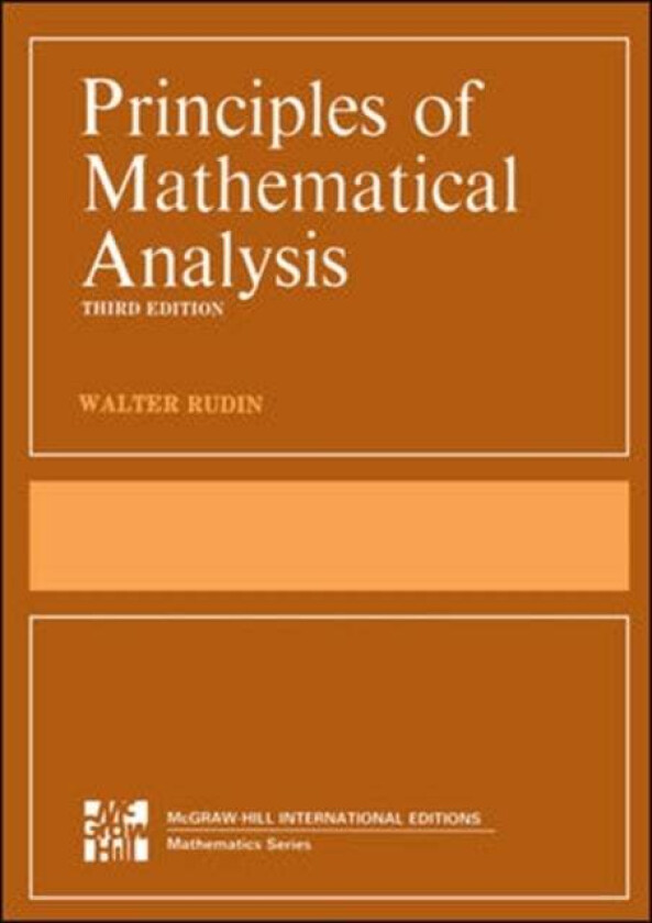 Principles of Mathematical Analysis (Int'l Ed) av Walter Rudin
