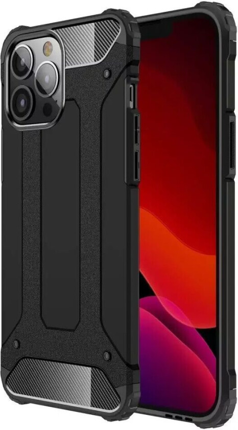 iPhone 13 Pro Max Armor Guard Håndverker Deksel - Svart
