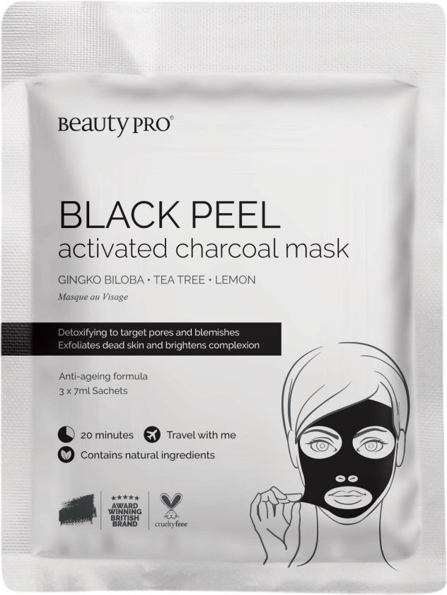 Black Diamond Black Peel Off Mask 3x7ml