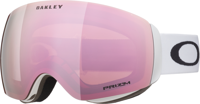 Goggles Flight Deck M Matte White /w Prizm Rose Gold 22/23, alpinbrille unisex Matte Whte wPrzm Ros