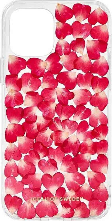 iPhone 12 / 12 Pro iDeal Of Sweden Clear Deksel - Red Roses