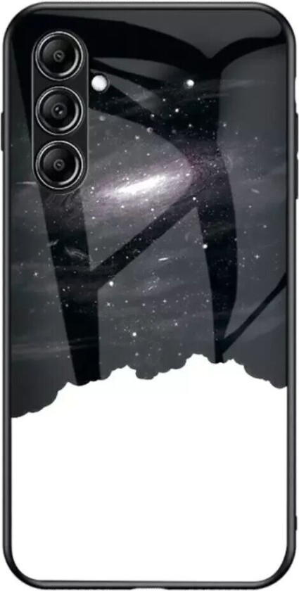 Samsung Galaxy S23 FE Deksel m. Bakside av Glass - Kosmisk Stjernehimmel