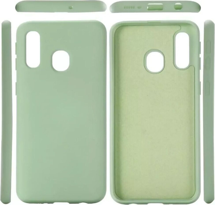 Samsung Galaxy A20e Silikondeksel Grønn