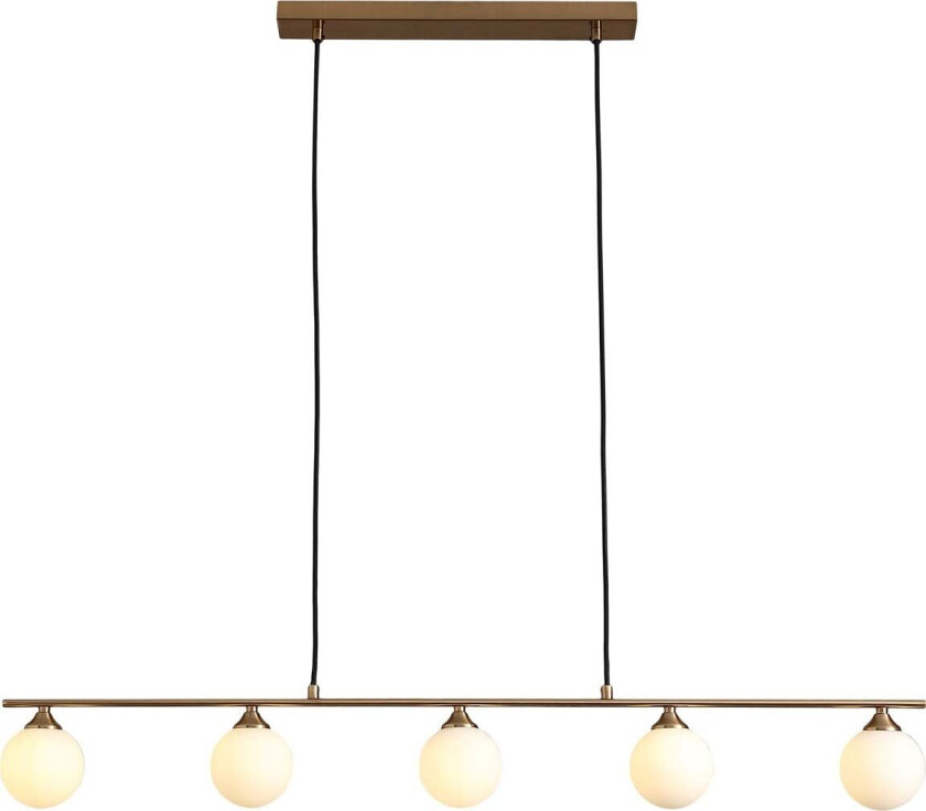 Halifax pendel lys messing.