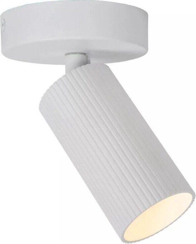 Clubs takspot enkel - Hvit